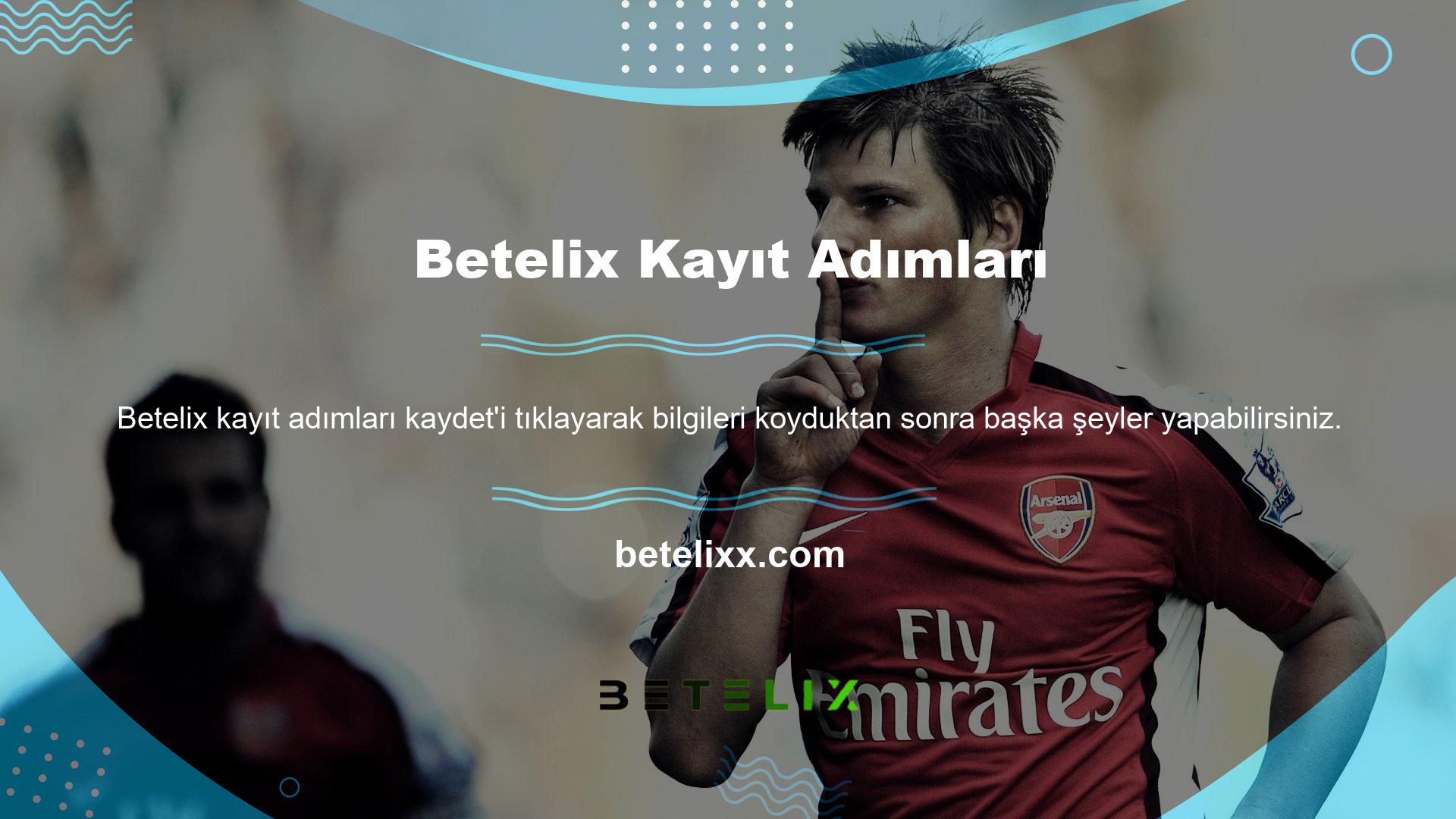 Daha sonra ihtiyacınız olan kod ve bağlantı, daha sonra için önemli olan Betelix bahislerine dayanan eski e-posta adresinize gönderilecektir